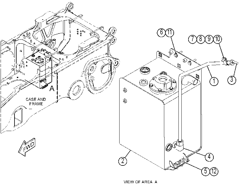 TANK & MTG GP-TRANSMISSION 4790712 CAT