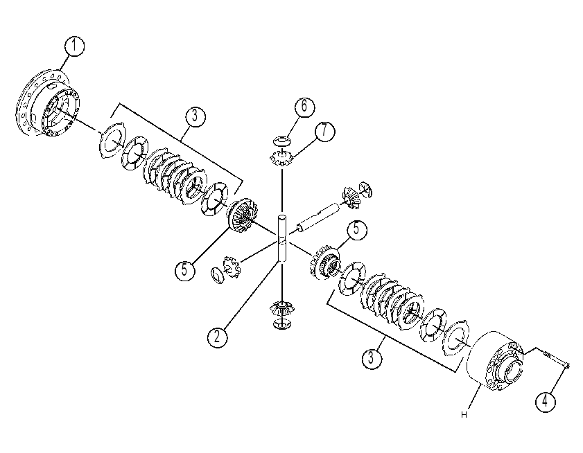 KIT-DIFFERENTIAL 4562269 CAT