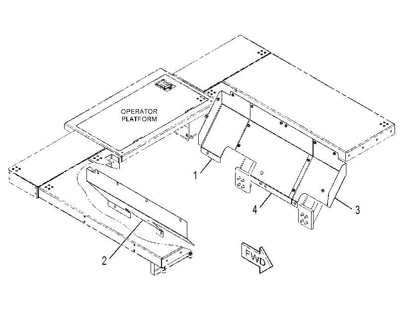 COVER GP-PLATFORM 3784688 CAT