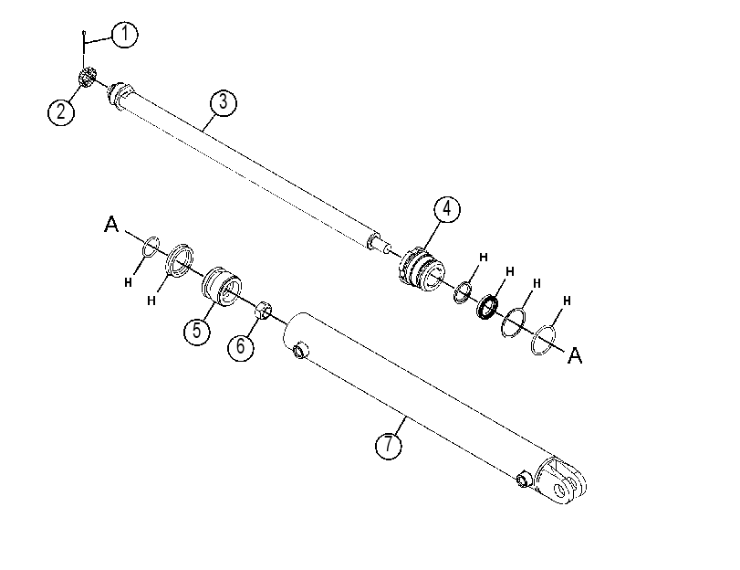 CYLINDER GP-FORK 4759070 CAT