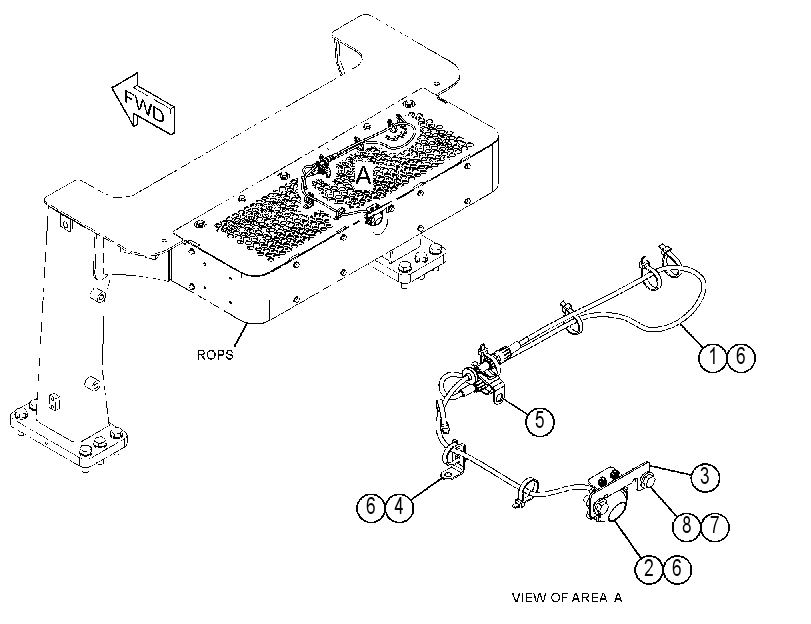 CAMERA & WIRING GP 4337839 CAT