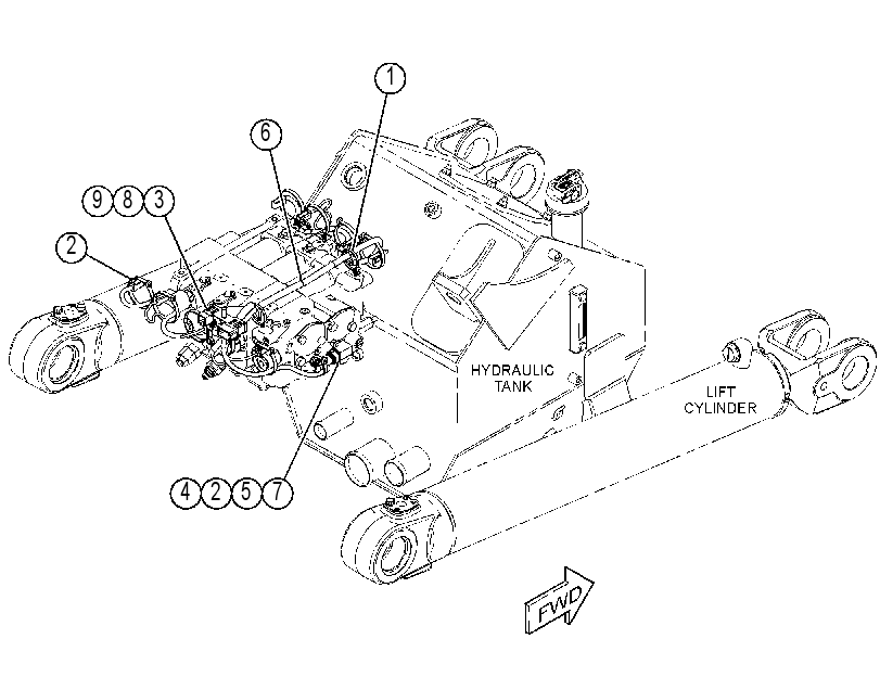 WIRING GP-HYDRAULIC 3905123 CAT