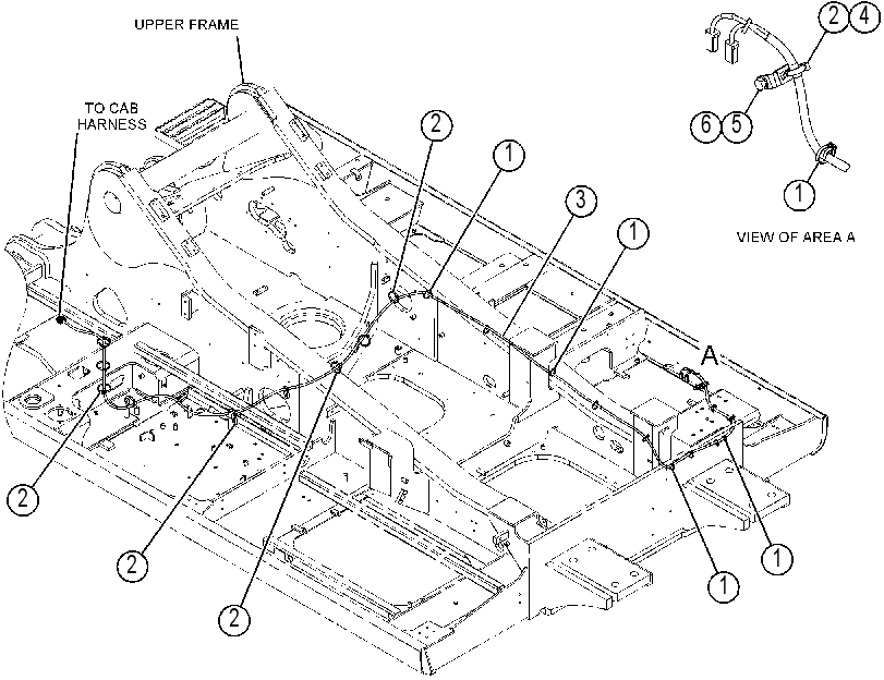 WIRING GP-MEDIUM PRESSURE 4815331 CAT