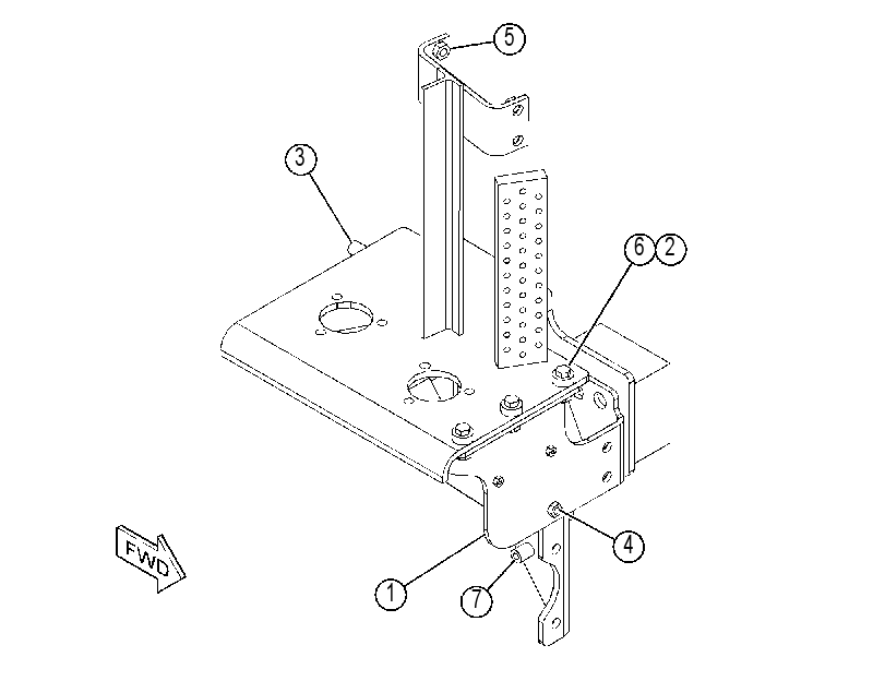 SUPPORT GP-LINES 4503352 CAT