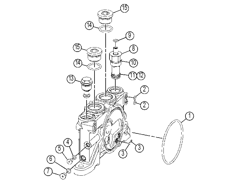 VALVE GP-MANIFOLD 4797382 CAT