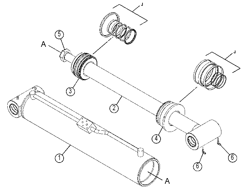 CYLINDER & VALVE GP-BOOM 4699527 CAT