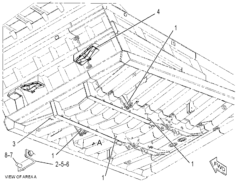 MOUNTING GP-WATER TANK 3828164 CAT