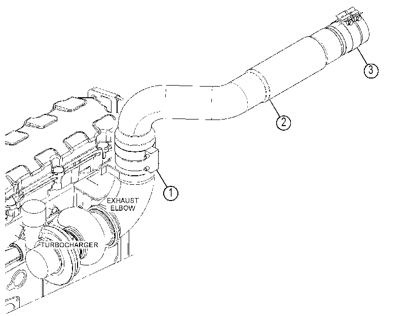 CLAMP AS-EXHAUST 4652266 CAT