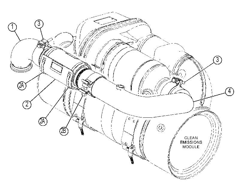 EXHAUST GP-FLEXIBLE 4257342 CAT