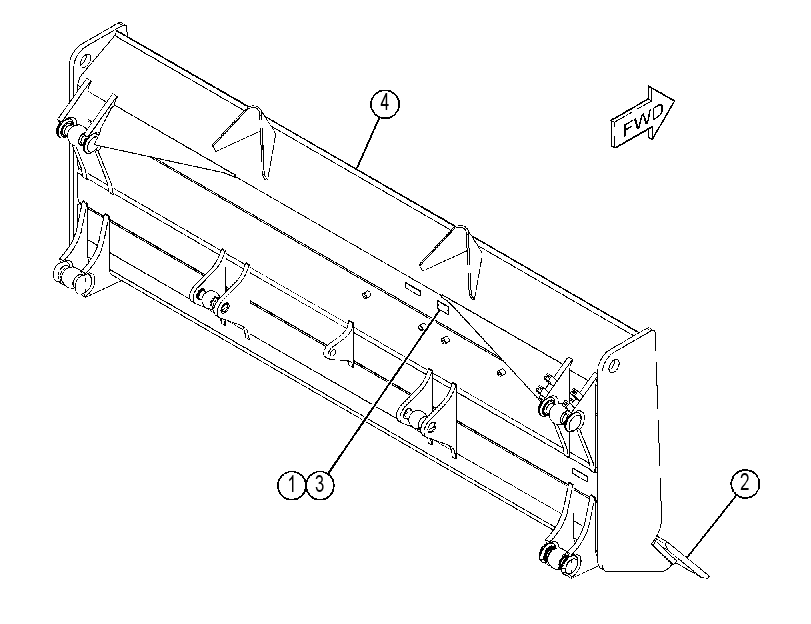 BLADE & EDGE GP-STRAIGHT 4565977 CAT