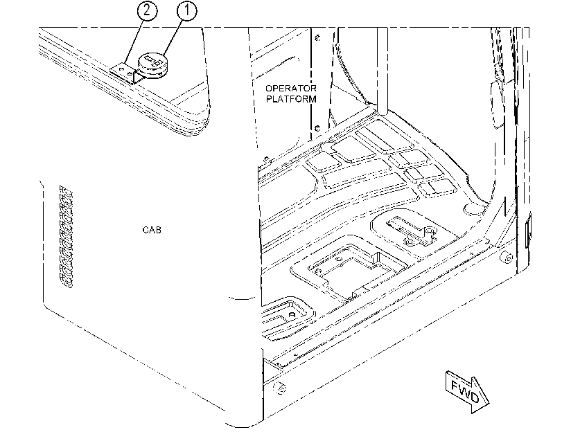 SENSOR GP-MACHINE LEVEL 4384836 CAT
