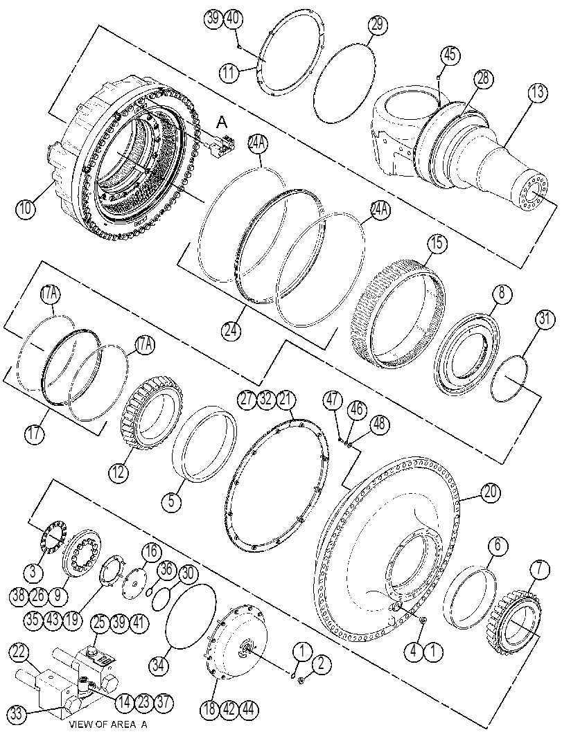 WHEEL & BRAKE GP 3094133 CAT