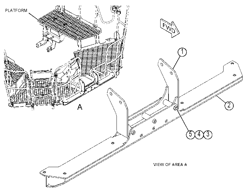 SUPPORT GP-PLATFORM 4800365 CAT