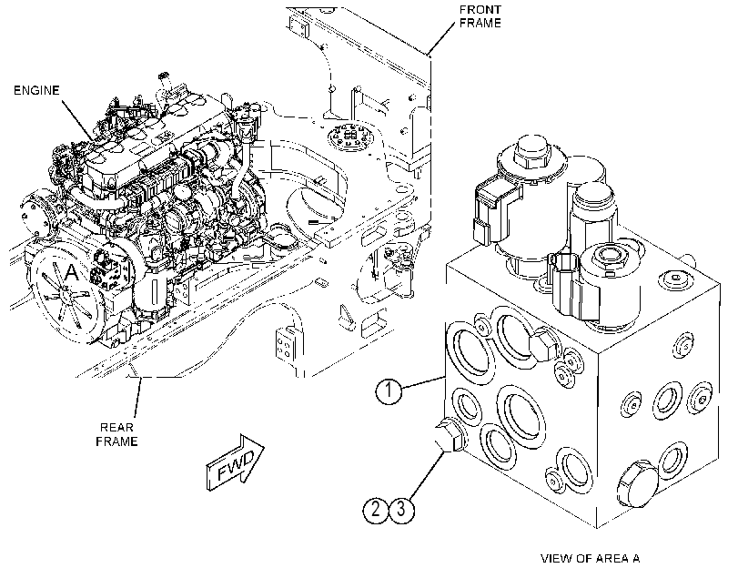 MANIFOLD GP-HYDRAULIC 3525790 CAT