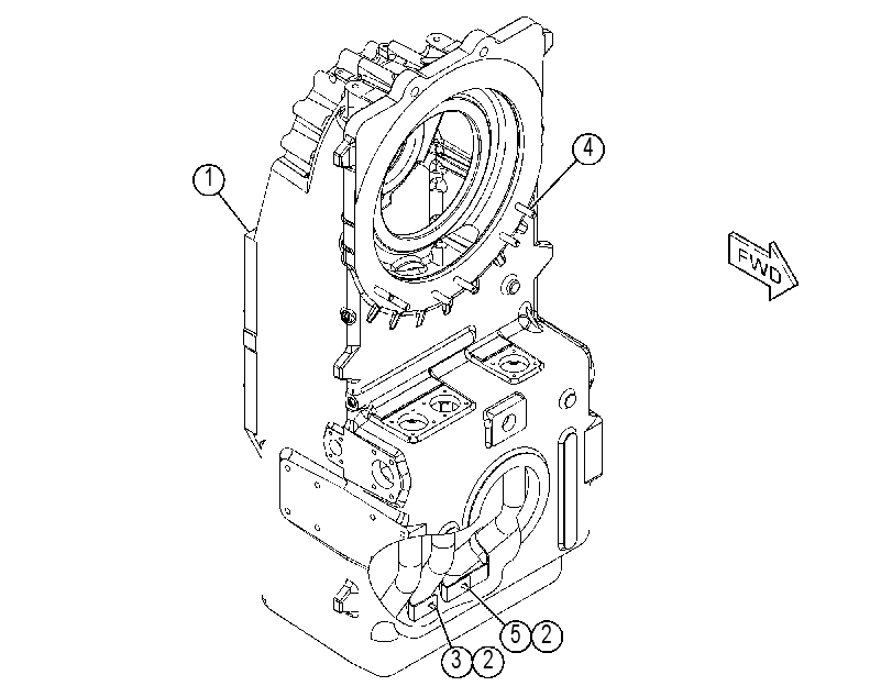 CASE GP-TRANSFER GEAR 3882681 CAT