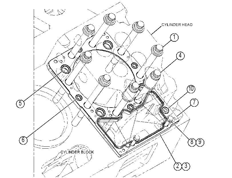 SPACER GP-BLOCK 4168282 CAT