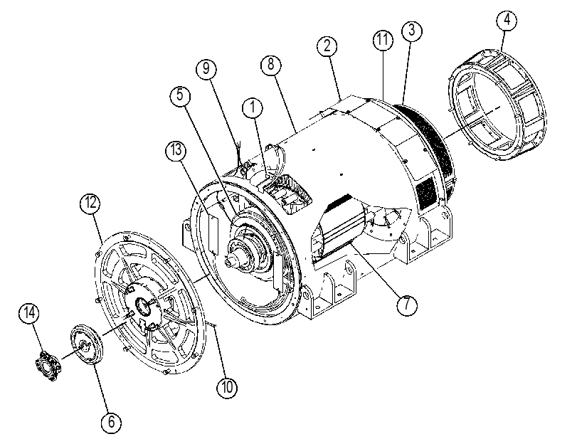 Генератор 4624845 CAT