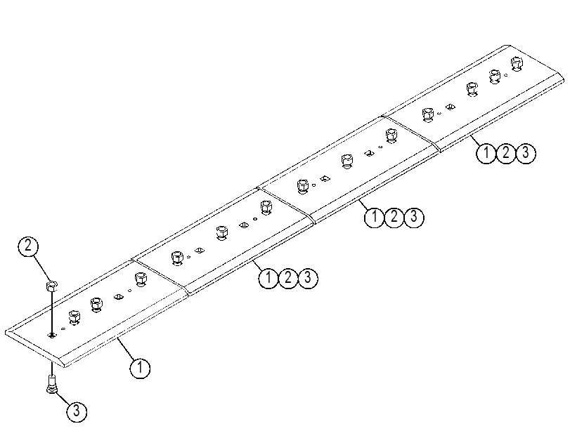 Режущая кромка 4688981 CAT