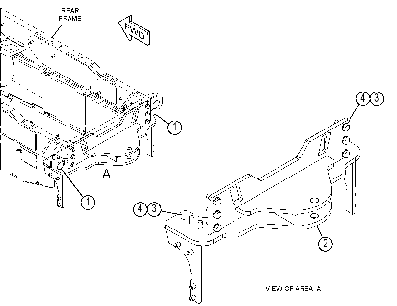 HITCH GP-TOWING 3904077 CAT