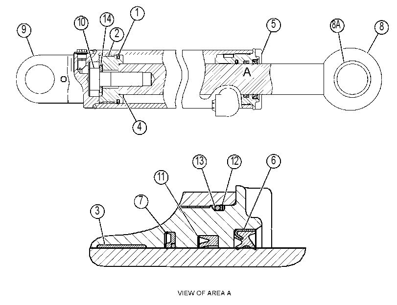 CYLINDER GP-ARTICULATION 3887681 CAT