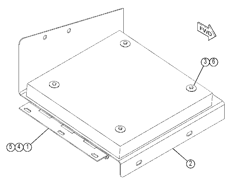 PLATE GP-SOUND SUPPRESSION 3429381 CAT