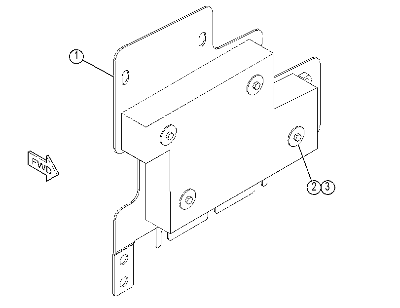 PLATE GP-SOUND SUPPRESSION 3441168 CAT