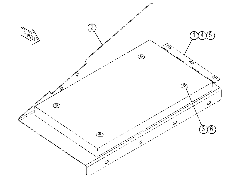 PLATE GP-SOUND SUPPRESSION 3429379 CAT