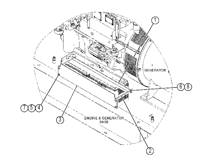 MOUNTING GP-BATTERY 4468006 CAT