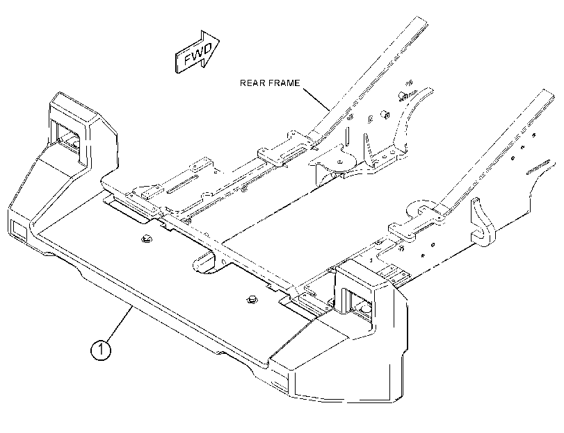 COUNTERWEIGHT AR 3860926 CAT