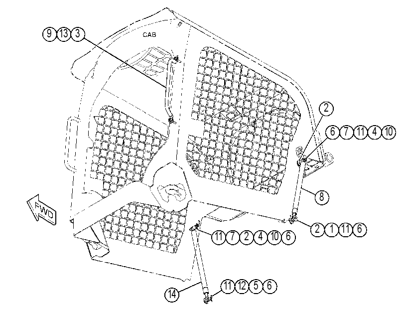 SPRING GP-GAS 4185961 CAT