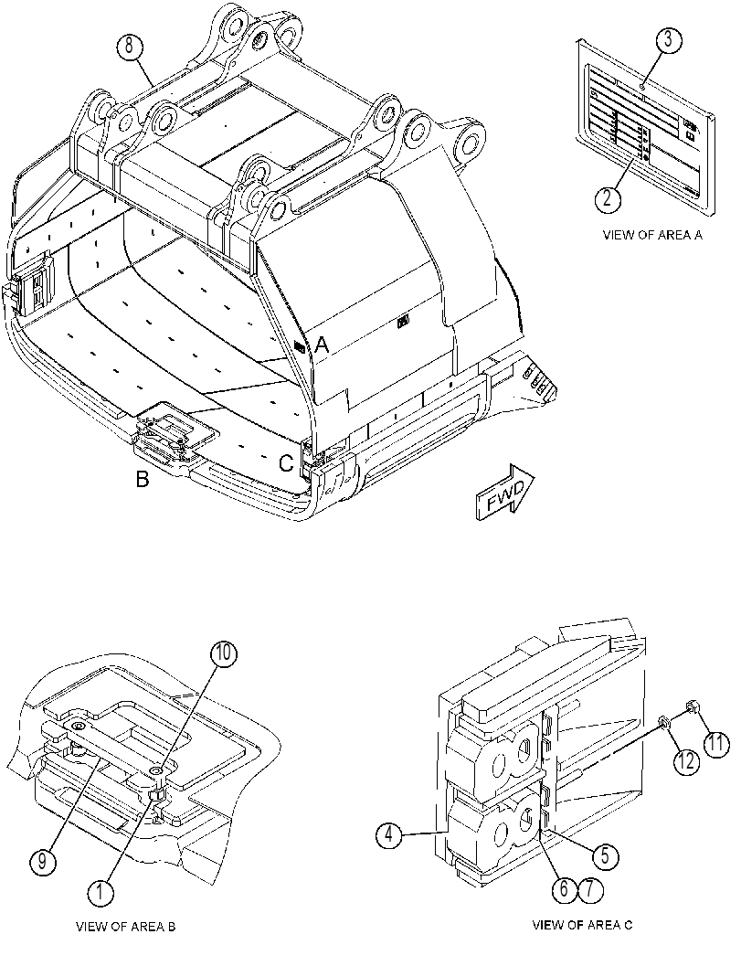 BODY GP 4524946 CAT