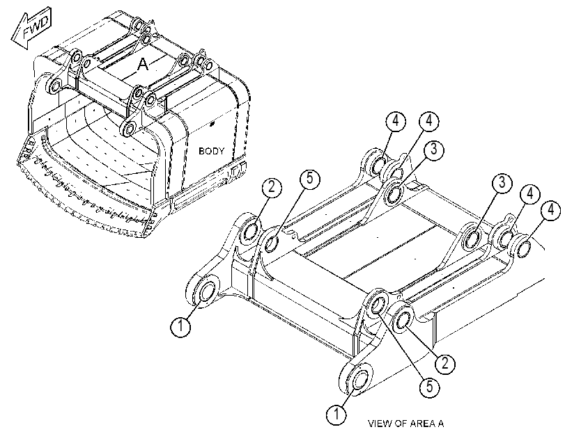 PLATE AS-BEARING 4535340 CAT