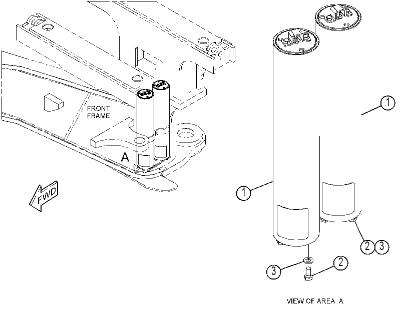 ACCUMULATOR & MTG GP-BRAKE 4793072 CAT