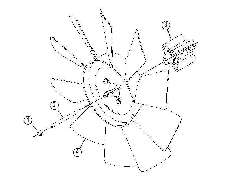 FAN GP 2920334 CAT