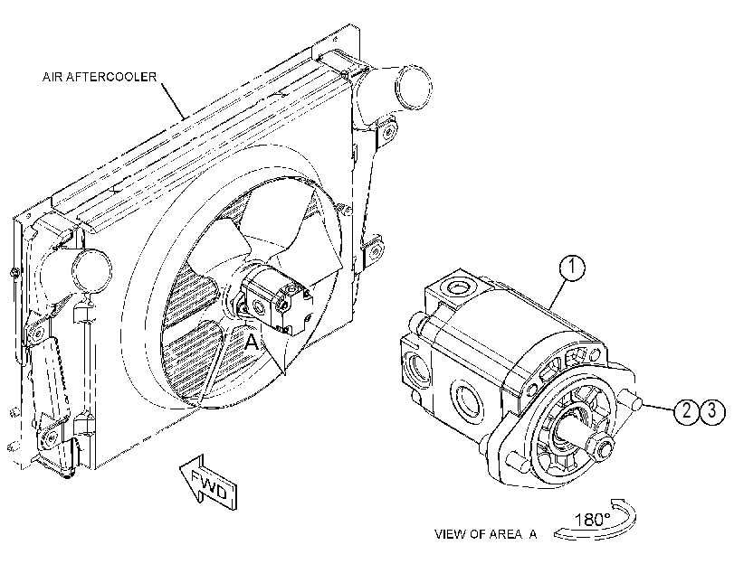 MOTOR & MOUNTING GP 4216900 CAT