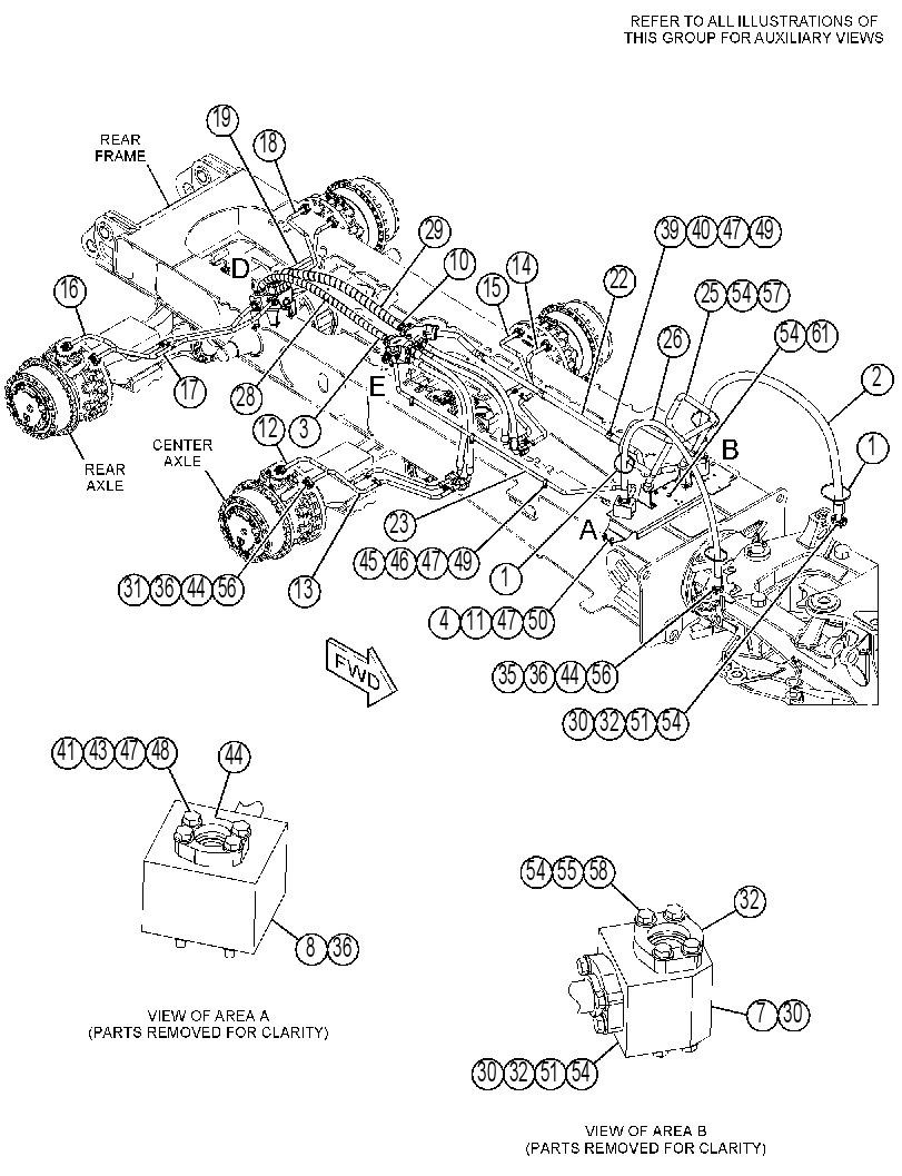 LINES GP-BRAKE COOLING 3815362 CAT