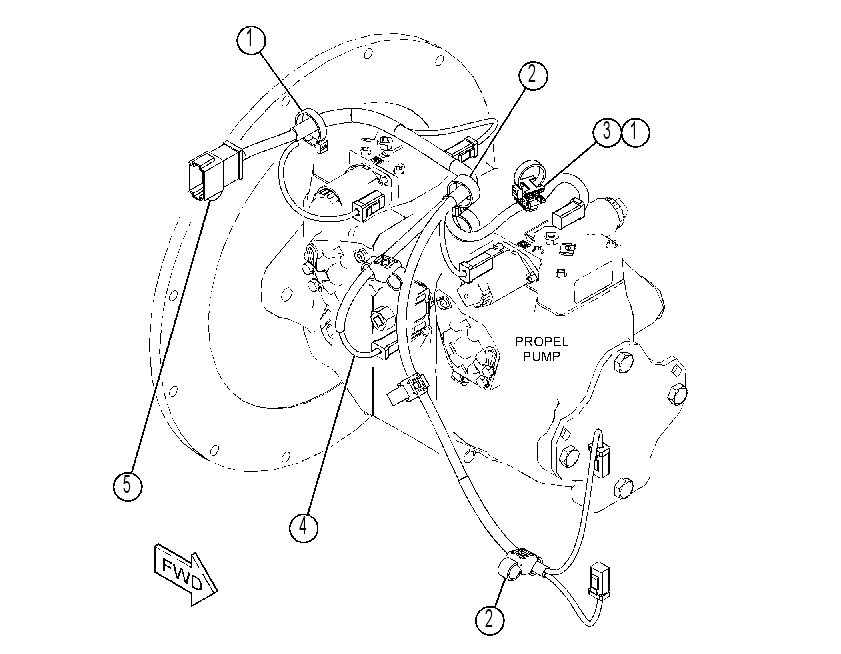 WIRING GP-PUMP 4363931 CAT