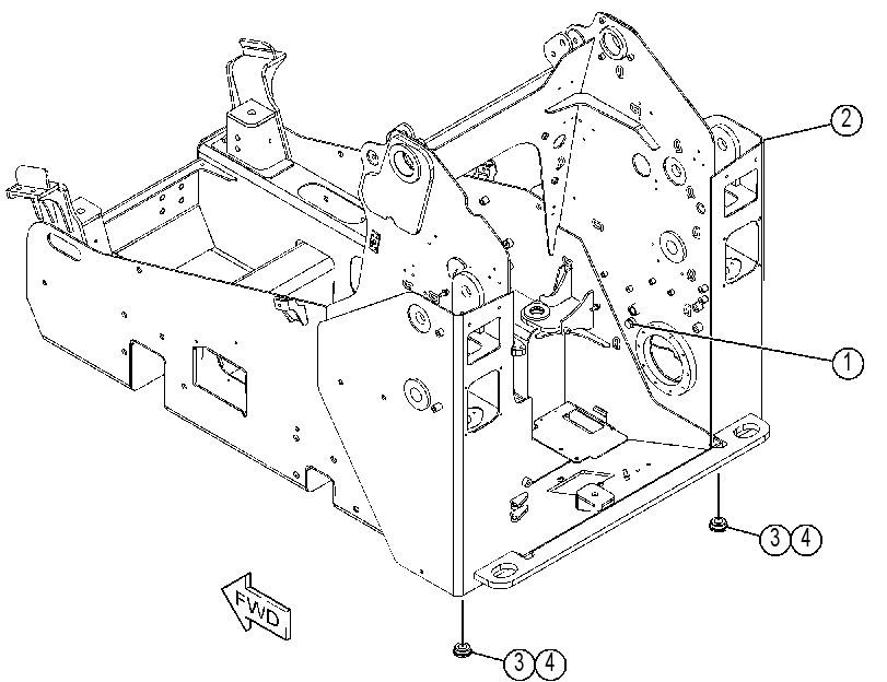 FRAME GP-MACHINE 4796422 CAT