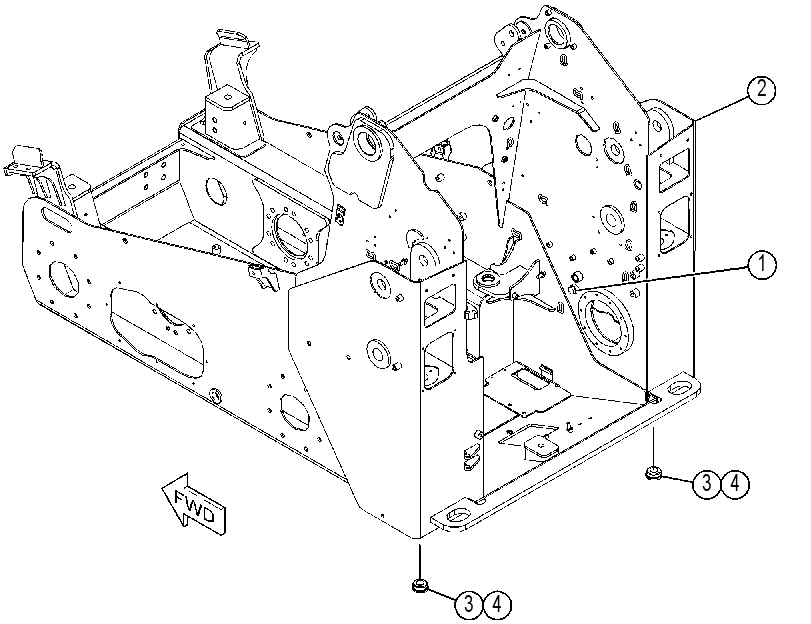 FRAME GP-MACHINE 4796420 CAT