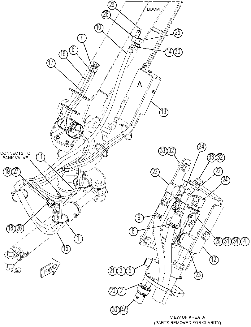 LINES GP-BOOM CHECK VALVE 4678311 CAT