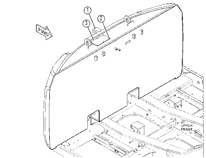 COUNTERWEIGHT AS 4612853 CAT