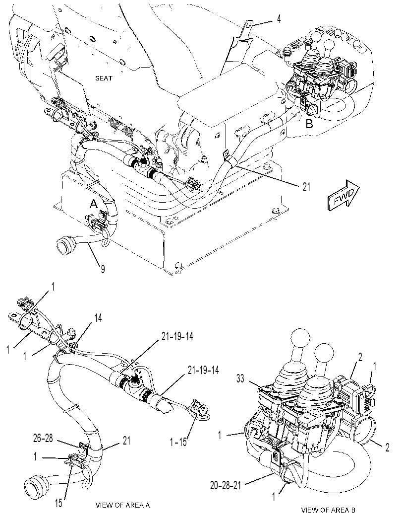 KIT-SEAT 4587347 CAT