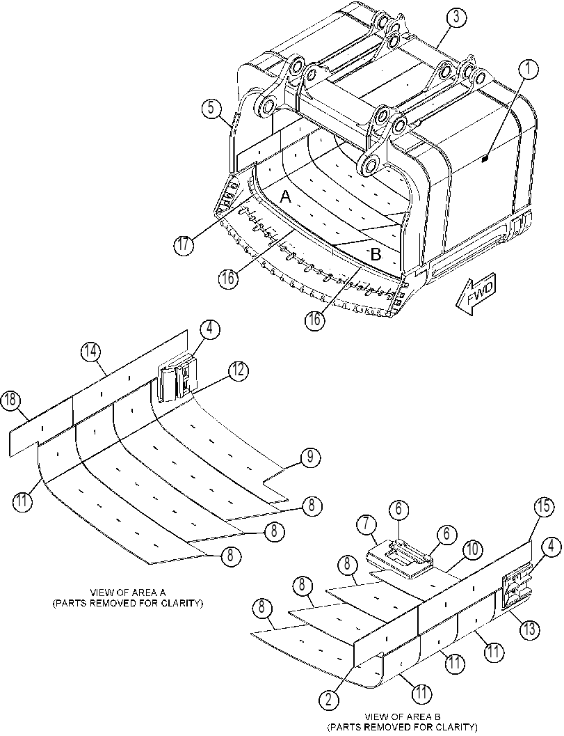 BODY GP 4499766 CAT