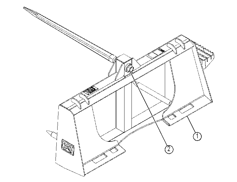 FORK GP-TINE 4756074 CAT