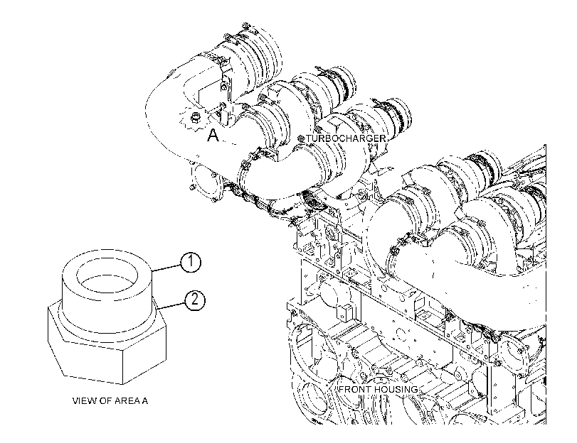 PLUG GP-AIR LINES 4561438 CAT