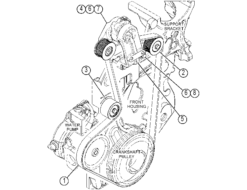 DRIVE GP-WATER PUMP 4400756 CAT