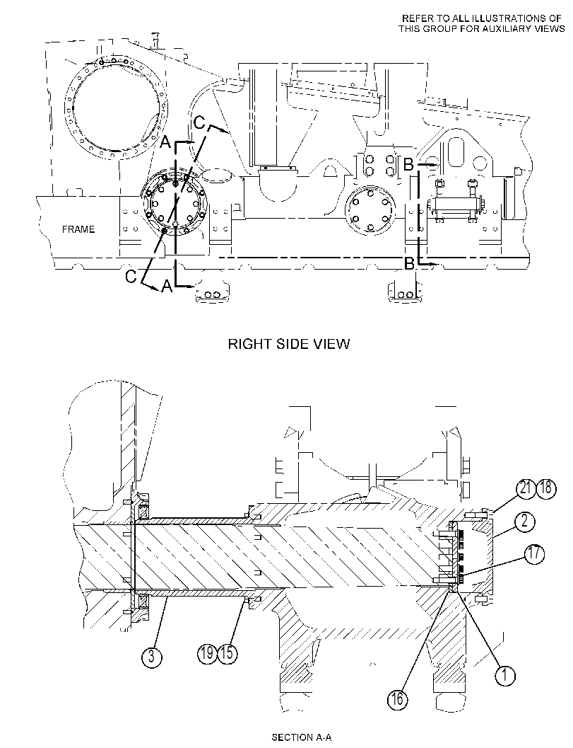 MOUNTING GP-ROLLER FRAME 4246225 CAT