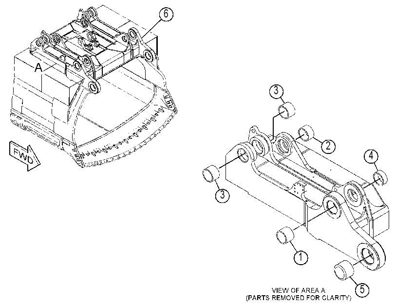 PLATE AS-BEARING 4621319 CAT
