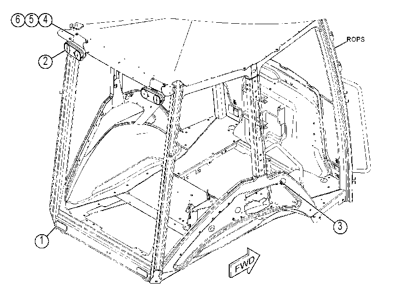 LIGHTING GP-REAR 3876629 CAT