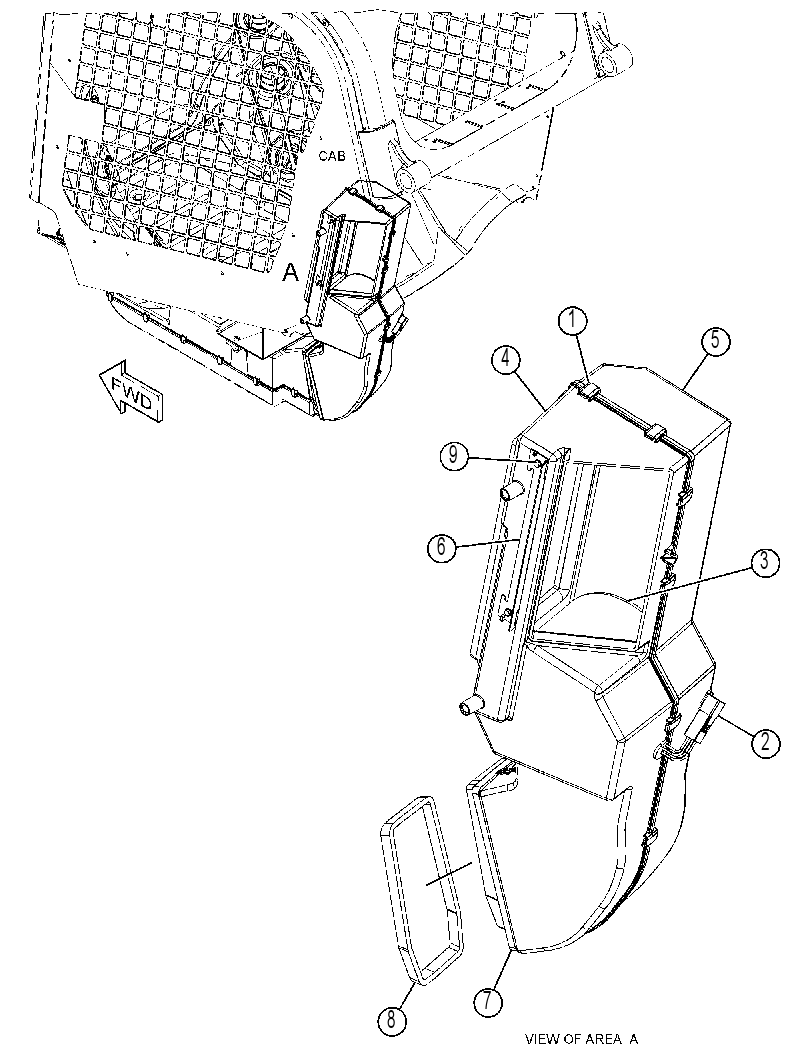 BLOWER GP-CAB 4185794 CAT